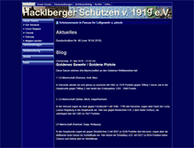 Tablet Screenshot of hacklberger.de